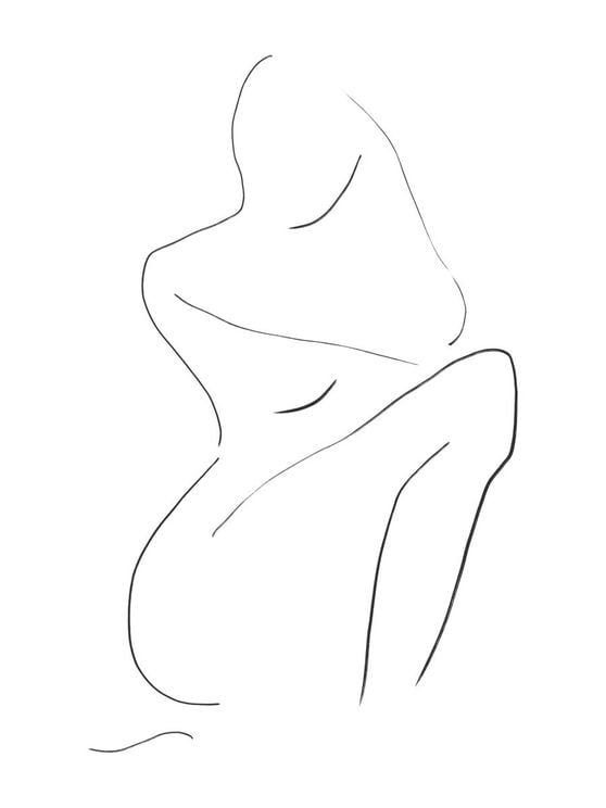 Indefinite Figure White