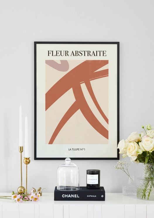 La Tulipe Fleur Abstraite