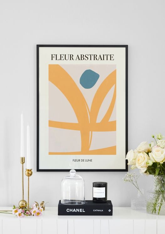 Fleur De Lune   Fleur Abstraite