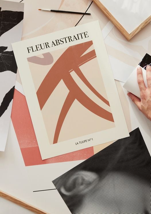 La Tulipe Fleur Abstraite