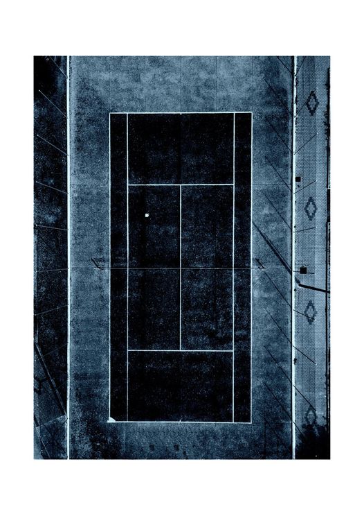 Inverted Tennis Court