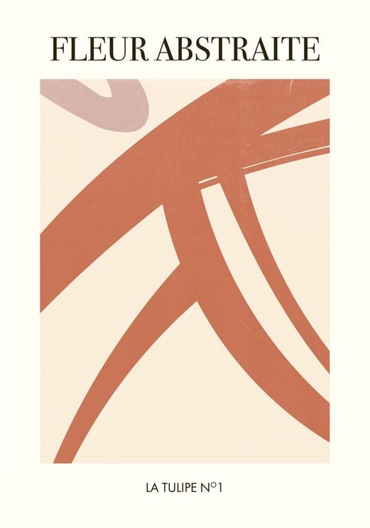 La Tulipe Fleur Abstraite
