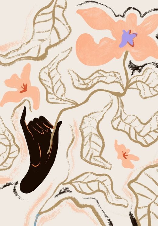 Le Fleur 50x70