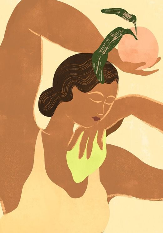 Lemon Apple 50x70