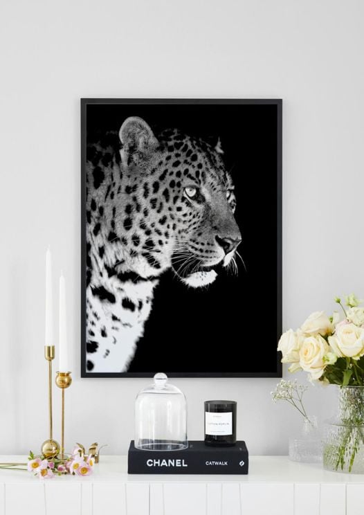 Purchase Leopard Online Poster Black