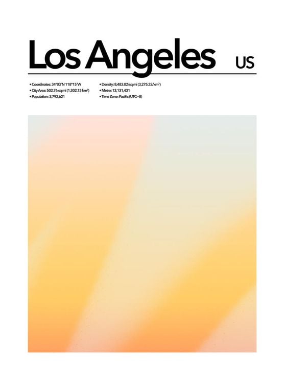 Los Angeles Abstract