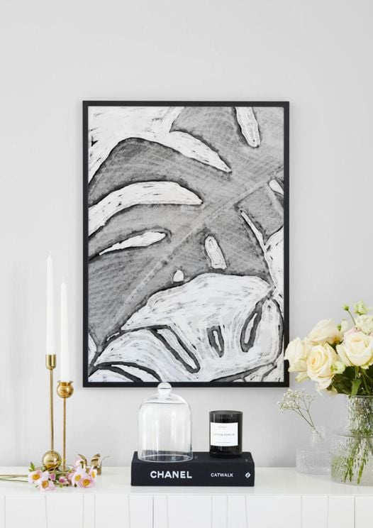 Monstera On Canvas 1