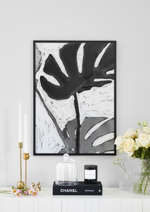 Monstera On Canvas 2