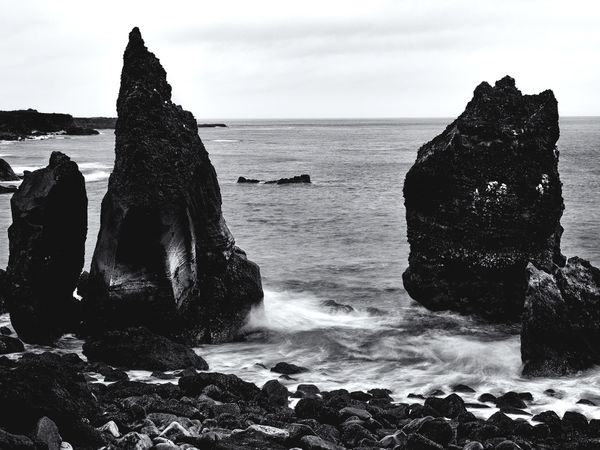 Mountains By The Shore