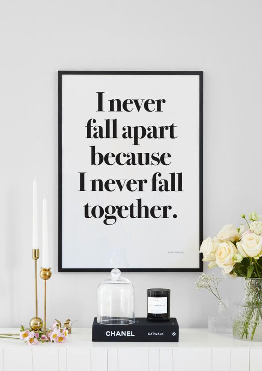 Never Fall Apart