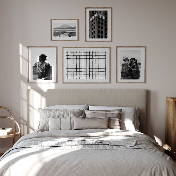 Purchase Black & White Grid Poster Online