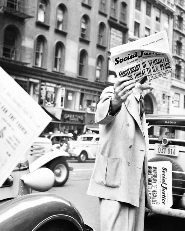 Newspaper Scene