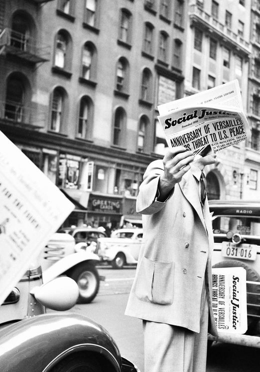 Newspaper Scene