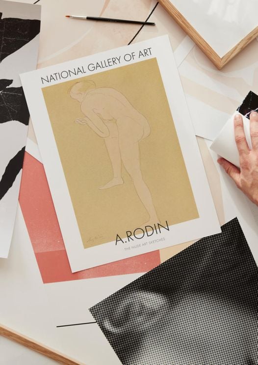 Nude Art Sketch 2 By Auguste Rodin
