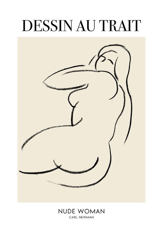 Nude Woman By Carl Newman