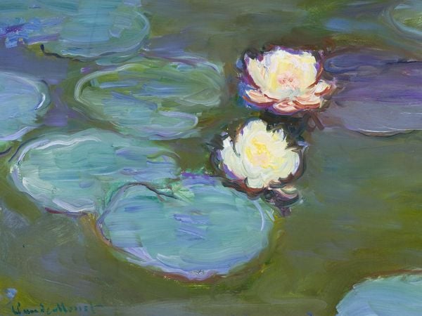 Nympheas By Monet