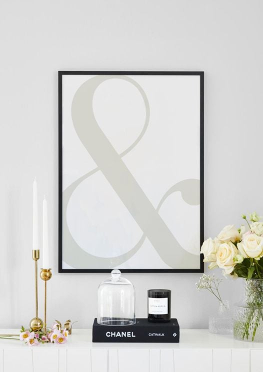Oversized Ampersand