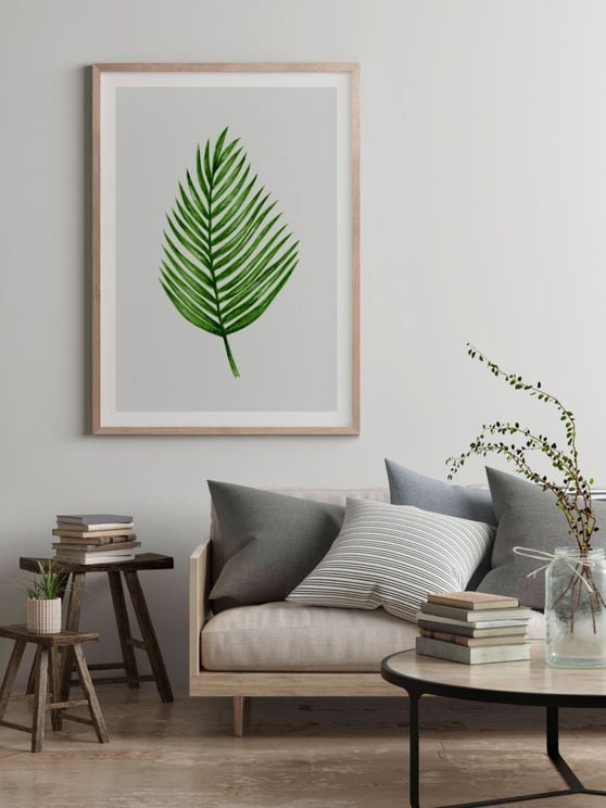 Palm Leaf Illustration
