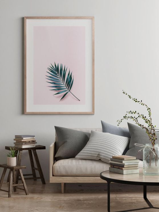 Palm On Pink