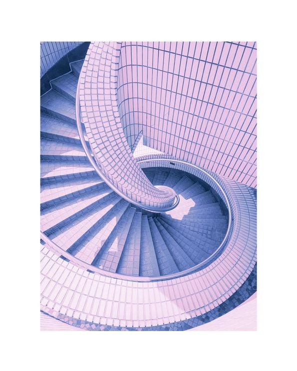 Pink Stairs