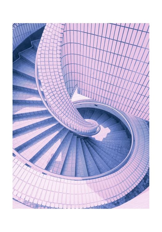 Pink Stairs