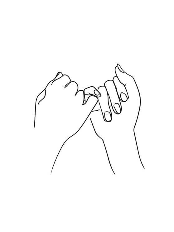 Pinkie Promise White