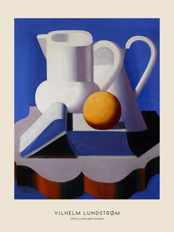 Pitcher Still Life By Vilhelm Lundstrom
