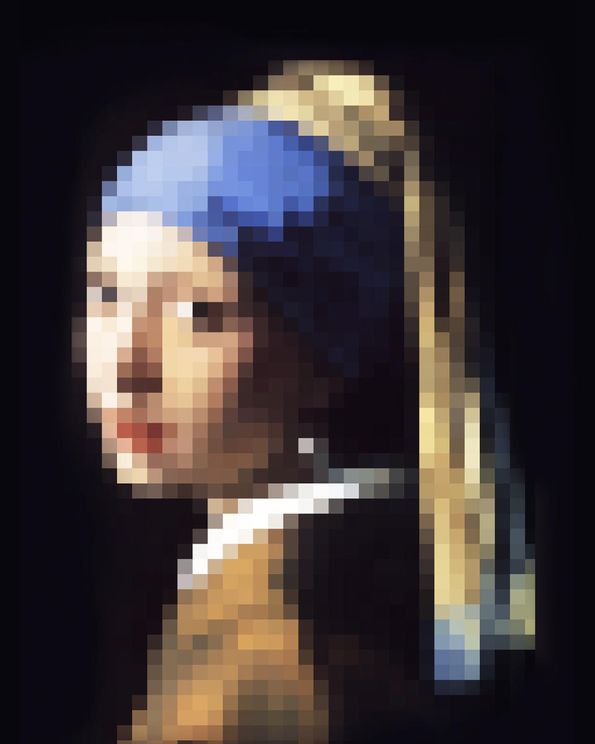 Pixelated Pearl