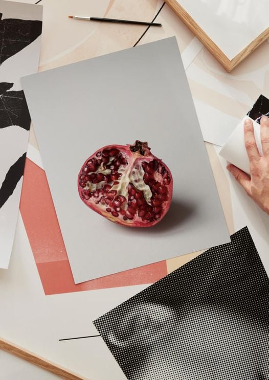 Pomegranate Study In Color