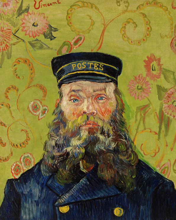 Portrait Of Joseph Roulin By Van Gogh