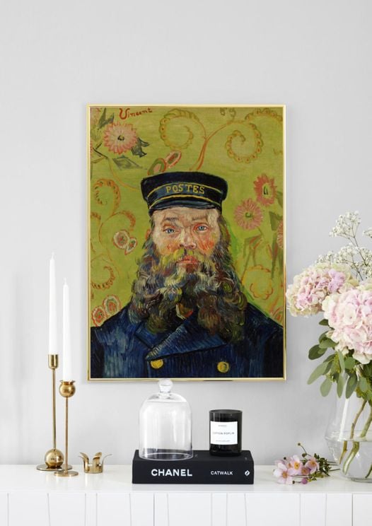 Portrait Of Joseph Roulin By Van Gogh