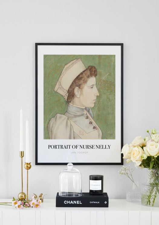 Portrait Of Nurse Nelly