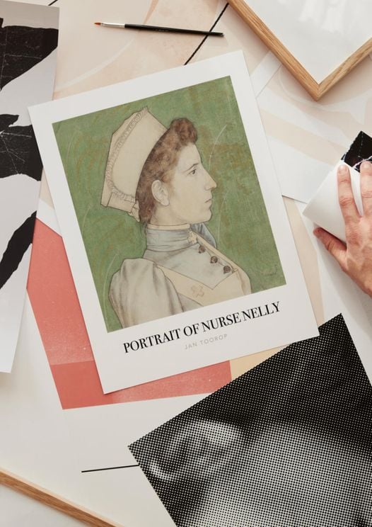 Portrait Of Nurse Nelly