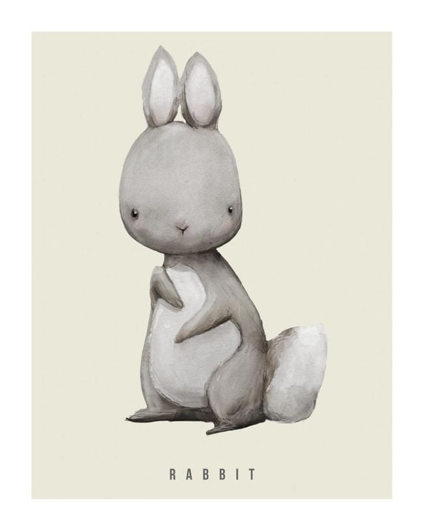 Rabbit Watercolor