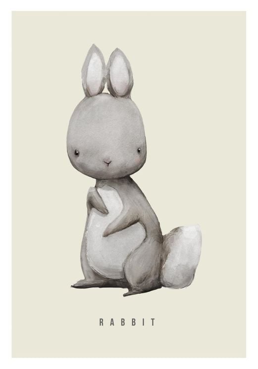 Rabbit Watercolor