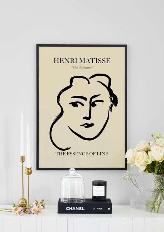 Purchase Refurbished Matisse Tete De Femme Poster Online | DearSam.com