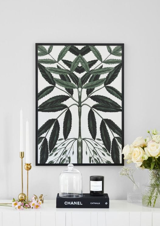 Refurnished Vintage Herb Reflection