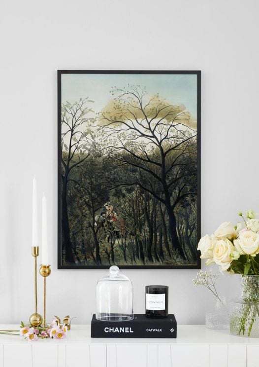 Rendezvous In The Forest By Rousseau