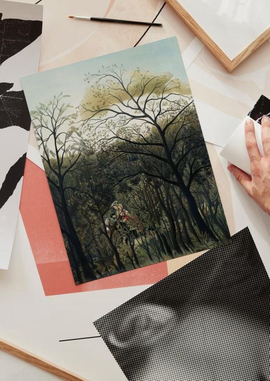 Rendezvous In The Forest By Rousseau