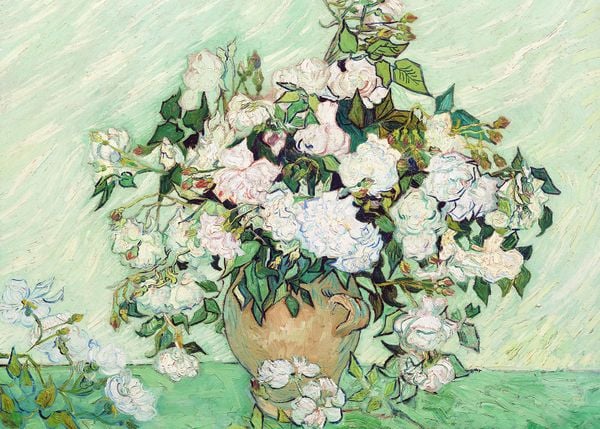 Roses 2 By Van Gogh
