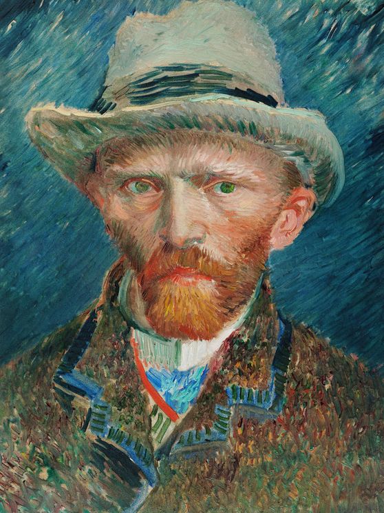 Self Portrait By Van Gogh