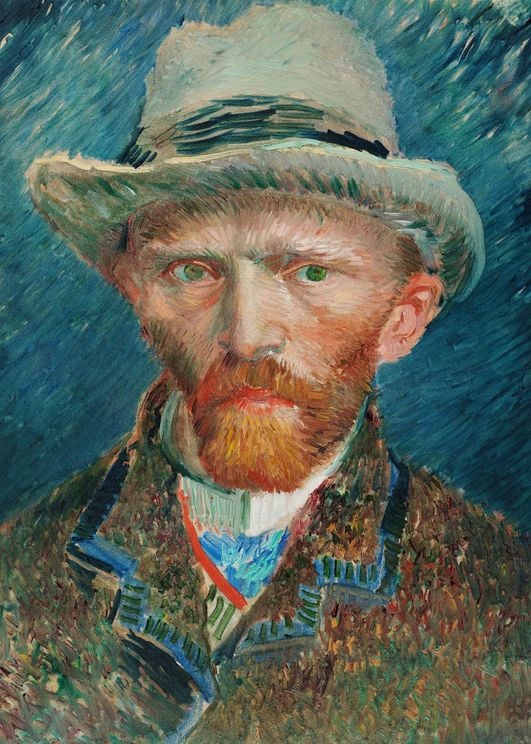 Self Portrait By Van Gogh
