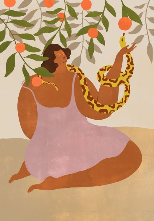 Smell the Orange 50x70