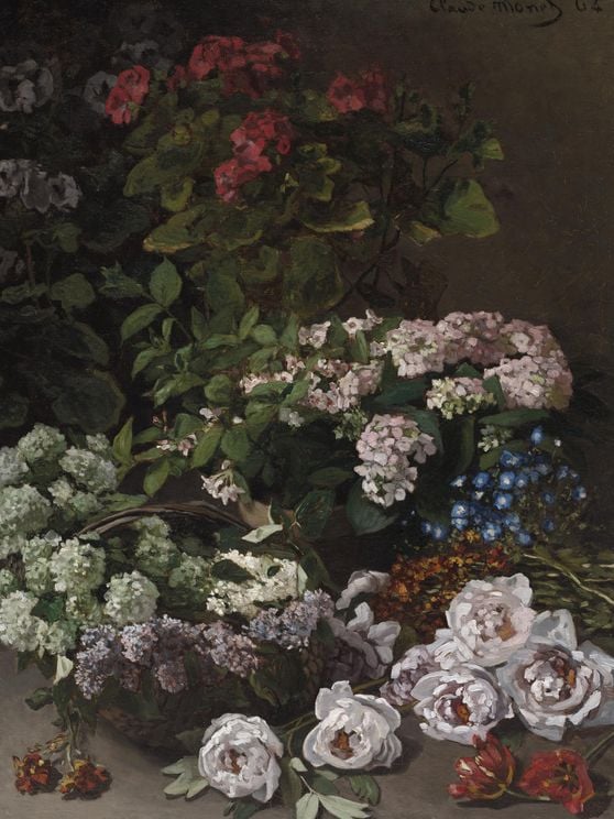 Spring Flowers By Monet