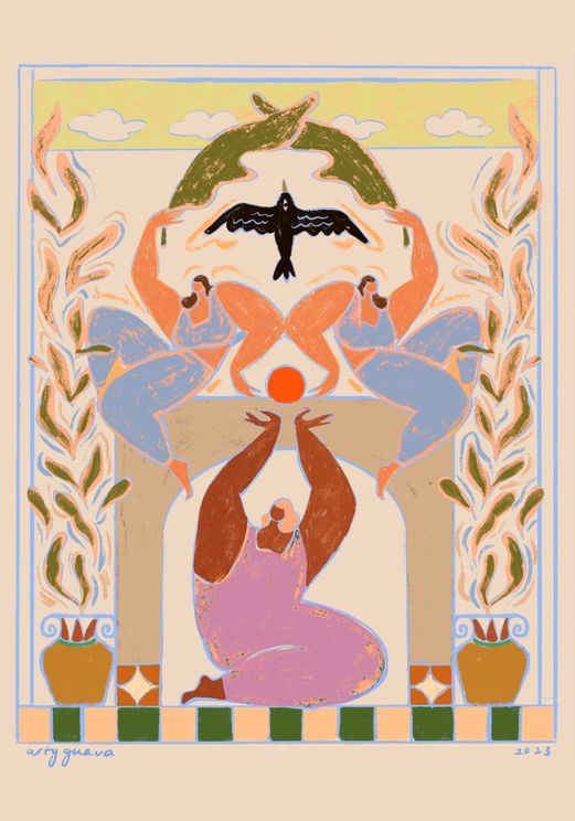 Taking Flight 50x70