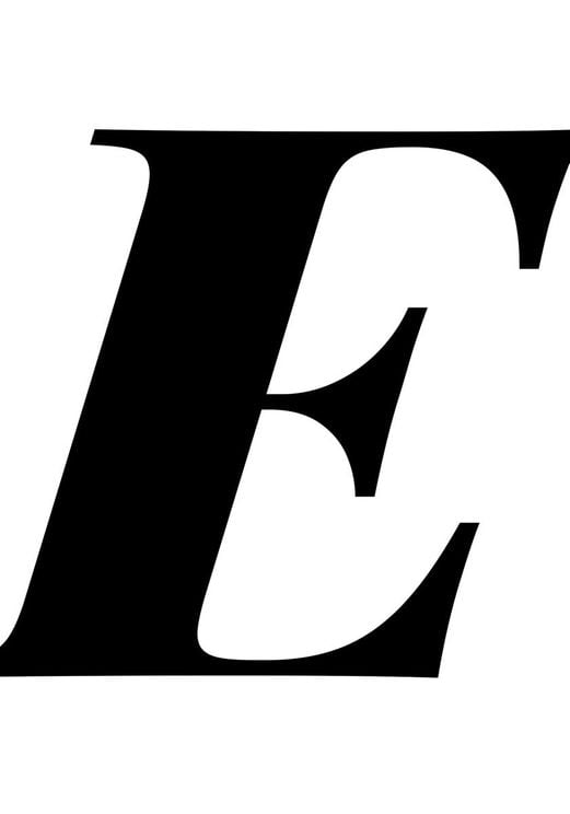 The Letter E