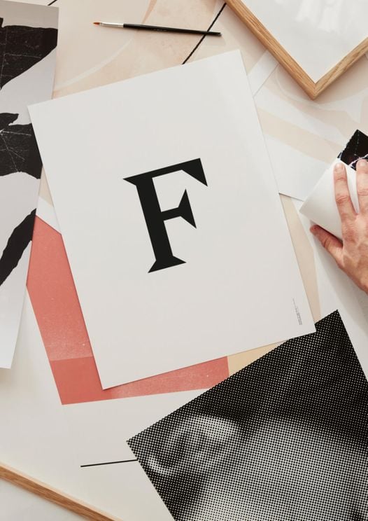Purchase The Letter F Poster Online