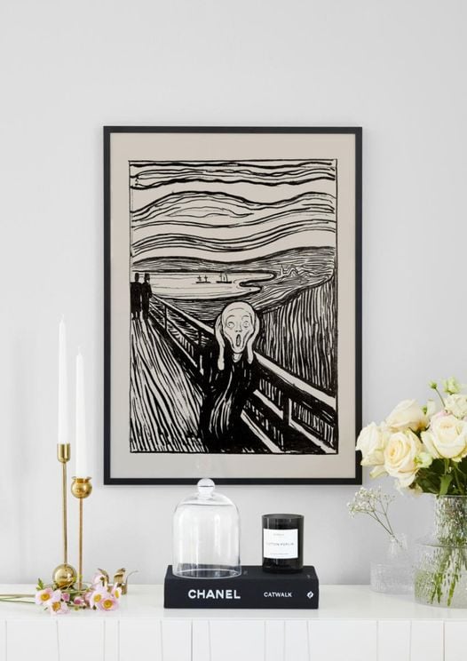 The Scream Illustration By Munch
