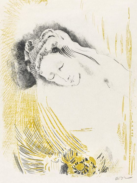 The Shulamite By O.Redon
