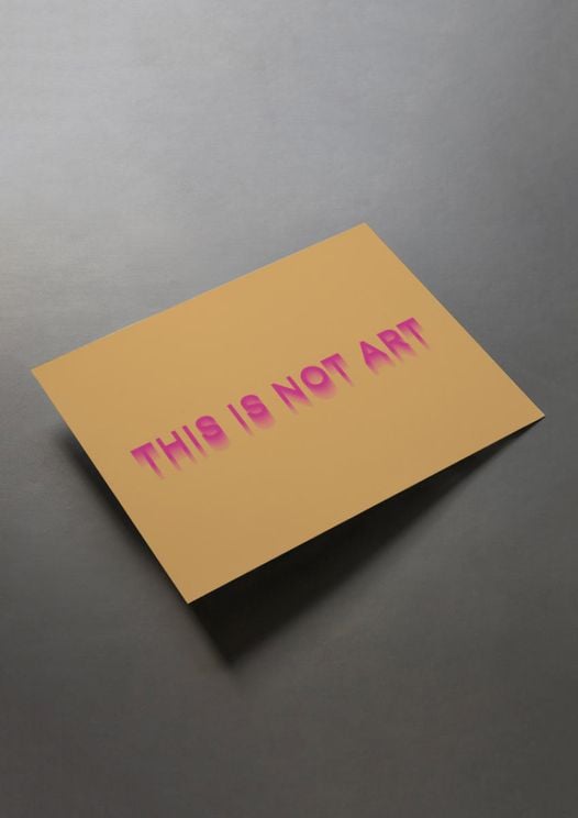 This Is Not Art